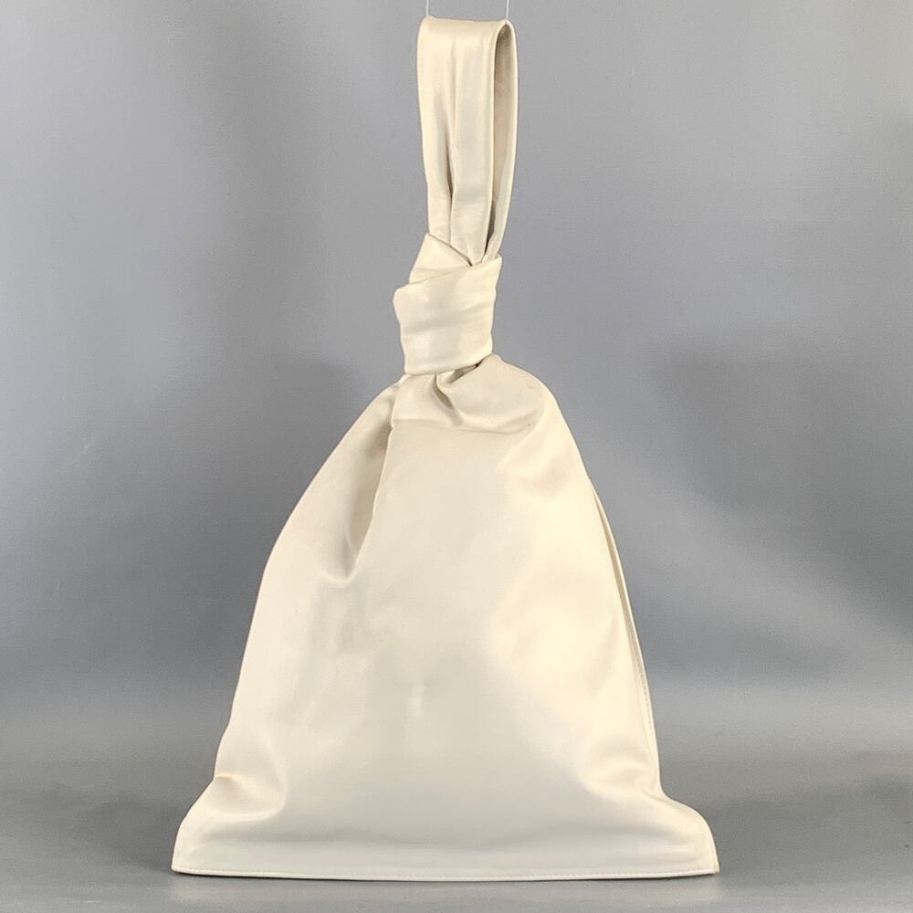 BOTTEGA VENETA White Leather Handbag